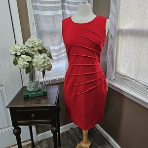 Calvin Klein Red Cocktail Dress